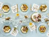 Servietten 40. Geburtstag 33x33cm 20 Stück, weiß / gold Produktbild-Vorschau 6
