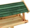 vidaXL Nichoir pour oiseaux avec support 37x28x100 cm Sapin Voir les images du produit 4