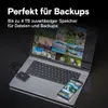 Crucial X9 2TB Externe SSD Festplatte, bis zu 1050MB/s, Produktbild-Vorschau 5