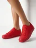 Stella Damen Sneaker Rot Stoff Sportlich für den Sommer, Produktbild-Vorschau 2