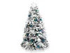 Geschmückter künstlicher weihnachtsbaum mit 215 Stk Kugeln Produktbild-Vorschau 1