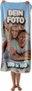Personalisiertes Handtuch 100×180 cm XXL mit eigenem Foto & Produktbild-Vorschau 1