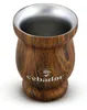 Cebador - TermoMate Mate Becher 190ml Holzoptik - Edelstahl Produktbild-Vorschau 2