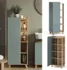 Szafka Midi Vicco Karen Sonoma/niebieski 50 x 128 cm z Podgląd zdjęcia produktu 2