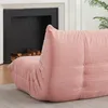 Chenille-Caterpillar-Sofa, Boden-Lounger, armlos, Produktbild-Vorschau 5
