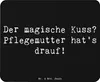 Mr. & Mrs. Panda Mousepad Spruch Pflegemutter Kuss - Produktbild-Vorschau 1
