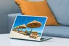 MuchoWow® Laptop Aufkleber Sticker Cover Strandkorb - Produktbild-Vorschau 4