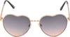 Damen Sonnenbrille Herz Form Designer 80er Modern Urlaub Produktbild-Vorschau 2
