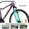 Hiland Damen Mountainbike 27,5 Zoll, Aluminium Rahmen 18 Produktbild-Vorschau 6