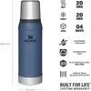 Butelka Stanley Classic S 0,75 L Hammertone Lake Podgląd zdjęcia produktu 7