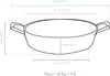 -freie Schmorpfanne Ø 32 cm mit Deckel - Primecook - Gas Produktbild-Vorschau 6