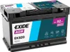 A car battery is shown against a white background. Produktbild-Vorschau