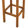 Close-up of the wooden legs and support structure of a bar stool. Náhled obrázku produktu