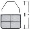 vidaXL Stolik balkonowy czarny 60x40 cm stalowy Podgląd zdjęcia produktu 14