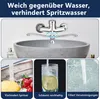 MODFU Küchenarmatur Schwenkbar Auslauf Wandmontage Produktbild-Vorschau 3