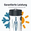 A battery is shown with graphics representing cold and heat, indicating performance in extreme temperatures. Produktbild-Vorschau