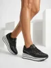 Damen-Sneakers mit verstecktem Keilabsatz Print Style, Produktbild-Vorschau 3