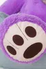 Close-up of a purple teddy bear's paw. Náhľad obrázku produktu