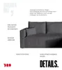 BroMARKT Ecksofa TOP Schlaffunktion Bettkasten L-Form Produktbild-Vorschau 5