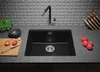 PRIMAGRAN Unterbauspüle Granit Alles Schwarz 56x47cm, Produktbild-Vorschau 3