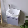 AQUABATOS Hängewaschbecken Keramik Waschtisch Produktbild-Vorschau 7