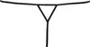 Cottelli Collection - String Seestern schwarz, Größe:S/M Produktbild-Vorschau 5