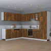 Pensile in rovere fumé 80x31x60 cm materiale a base di Anteprima dell’immagine prodotto 2