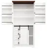 Armoire haute pour cuisine et salon, 180 x 80 cm, avec Voir les images du produit 11
