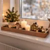 1.04 Holz Tablett im 2er Set - ca. 50 und 45 cm - Tisch Produktbild-Vorschau 4