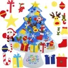 Filz Weihnachtsbaum Diy 100Cm Für Wand Mit Ornamenten Produktbild-Vorschau 1