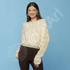 YarnArt Baumwolle Gold Paillettes 7117 Ziegel – Produktbild-Vorschau 5
