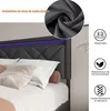 Bett 160x200 mit Lattenrost und 4 Schubladen, Stauraumbett Produktbild-Vorschau 6
