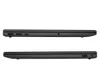 Side view of a closed laptop, showing ports on the sides. Produktbild-Vorschau
