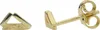 JuwelmaLux Ohrstecker 925 Silber Gold plattiert Produktbild-Vorschau 1