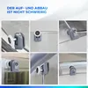 Duschkabinen Rollen 8 Stück Set 24mm Oben Unten Ersatzteile Produktbild-Vorschau 7