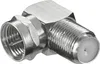 goobay F-Adapter Buchse->Stecker 90° Produktbild-Vorschau 1