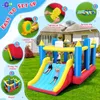 Hüpfburg Ball-Spielpark Kinder 3-12, XXL Sports Mania Produktbild-Vorschau 2