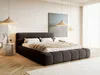 FEDVE Polsterbett Nuuk aus Velvet 180x200 cm, Braun Produktbild-Vorschau 2