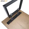 MetaloPro 2 Stück Tischbeine-Metall Schwarz 72cm I Produktbild-Vorschau 5