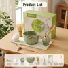 VONATES Matcha Set 9-teilig, Matcha-Besen Set mit Keramik Produktbild-Vorschau 8