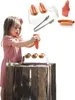 Dantoy Green Garden Set di hot dog giocattolo per bambini Anteprima dell’immagine prodotto 14