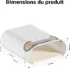 Wiltec uchwyt ścienny do roweru biały 25,6 x 30 x 11,4 cm Podgląd zdjęcia produktu 10