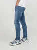 Jack & Jones 12166854, Blau, Jeans, Baumwolle, Elasthan, Produktbild-Vorschau 12