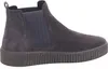 A side view of a single gray Chelsea boot. Produktbild-Vorschau