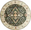 Volero - Vintage Gartenteppich Rund - Santo Flora Produktbild-Vorschau 2