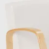 Ergonomischer skandinavischer Design-Sessel aus Holz  für Produktbild-Vorschau 4