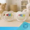 Canpol babies Silikon Schnuller symmetrisch LoveMum&Dad 0-6 Produktbild-Vorschau 9