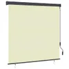 vidaXL Außenrollo 160x250 cm Creme Produktbild-Vorschau 7