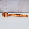 Honigtopf ca. H14cm Olivenholz inkl. Honigstab Deckel Produktbild-Vorschau 3