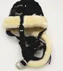 Covalliero náhubek roubík pro koně teddy fleece černý , Náhled obrázku produktu 6